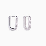 LOLA SQUARE HOOP EARRING