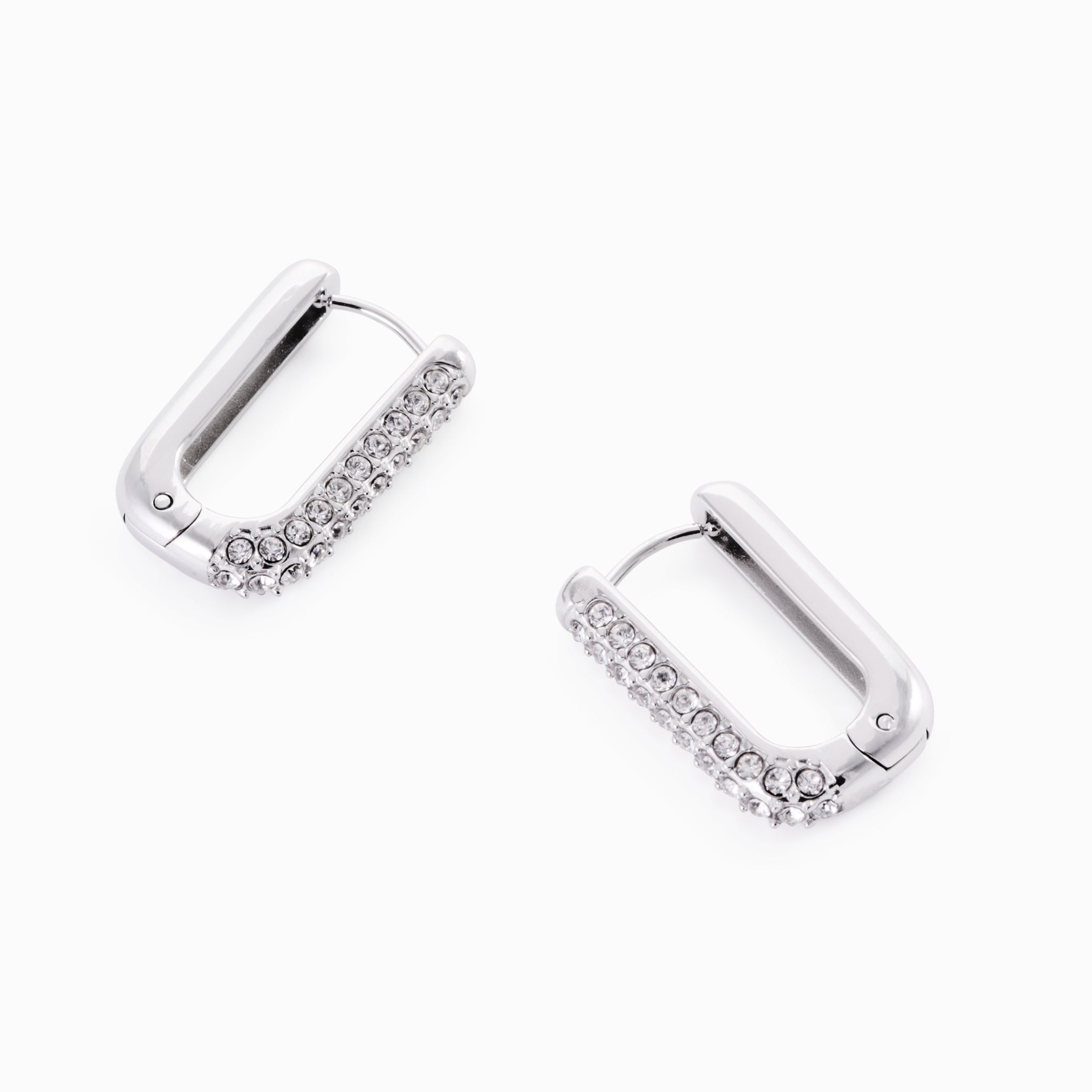 LOLA SQUARE HOOP EARRING