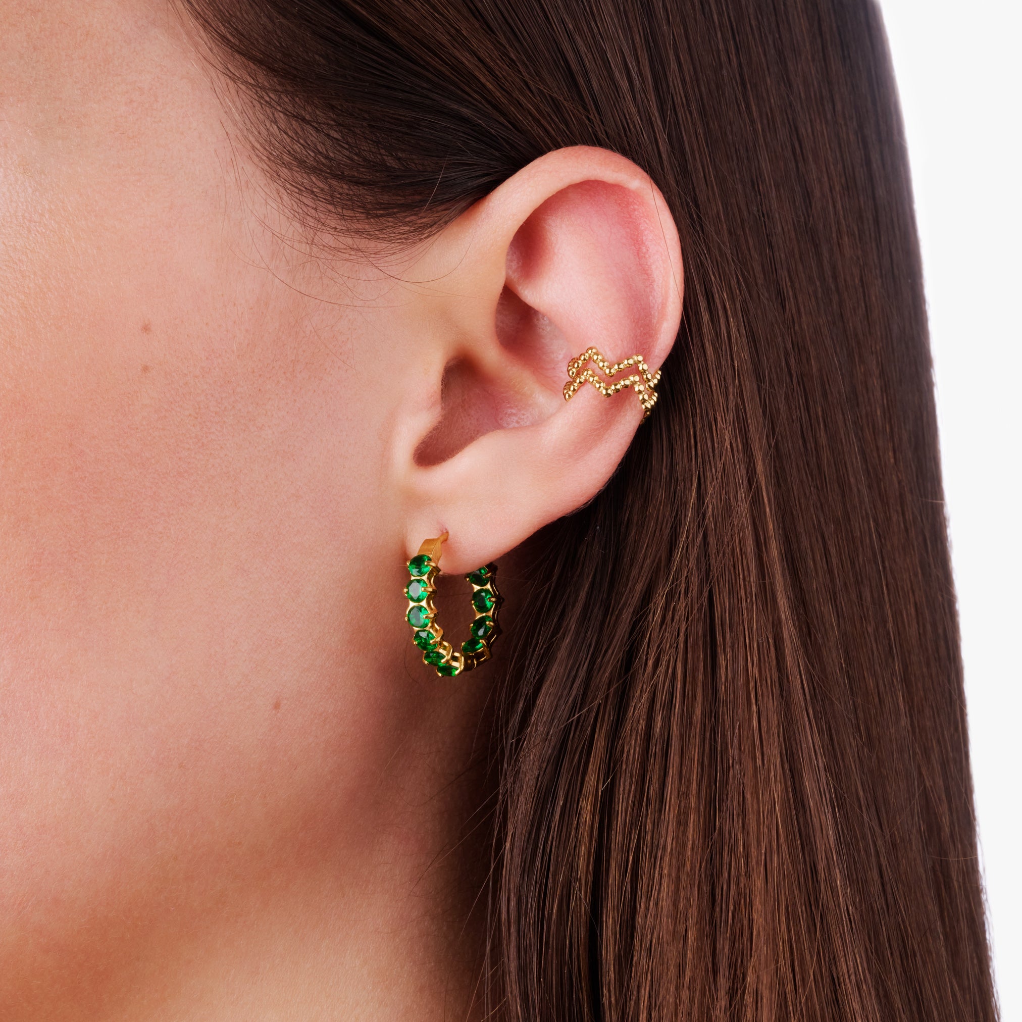 DOUBLE WAVE EAR CUFF