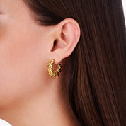LARA TWISTED HOOP