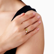 ROSE TWIST RING