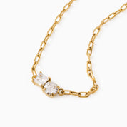 DUAL SPARKLE NECKLACE
