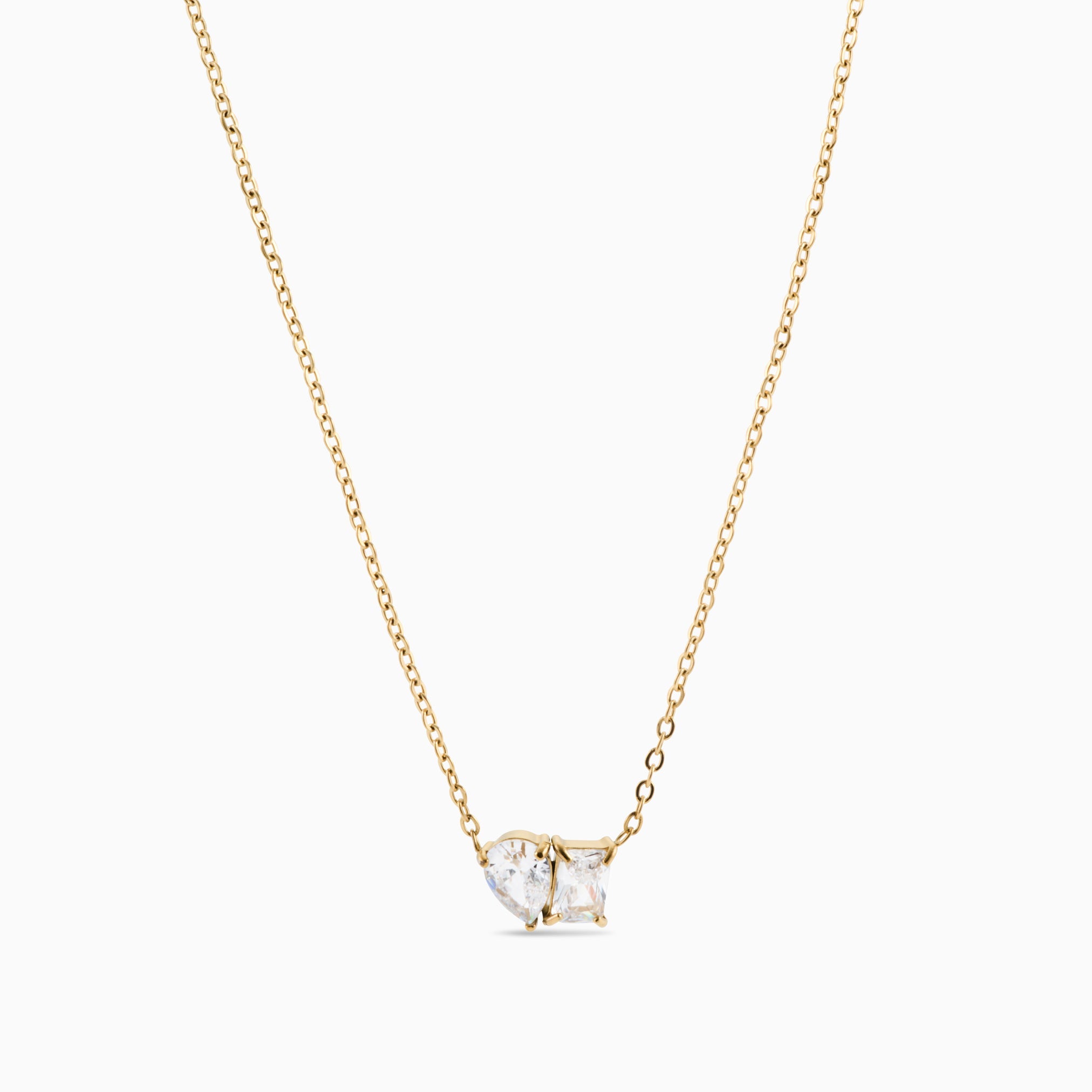 MOI ET TOI NECKLACE best gold plated tarnish and water resistant piece by Irish Jewellery brand - Lynott Jewellery