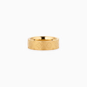 LUXE LEGACY RING best gold plated tarnish and water resistant piece by Irish Jewellery brand - Lynott Jewellery