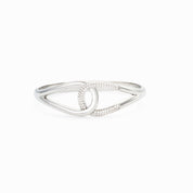 ENTWINED CRYSTAL BANGLE