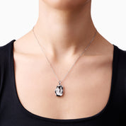 HAMMERED ENGRAVABLE PENDANT