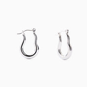 RIPPLE HOOP EARRINGS