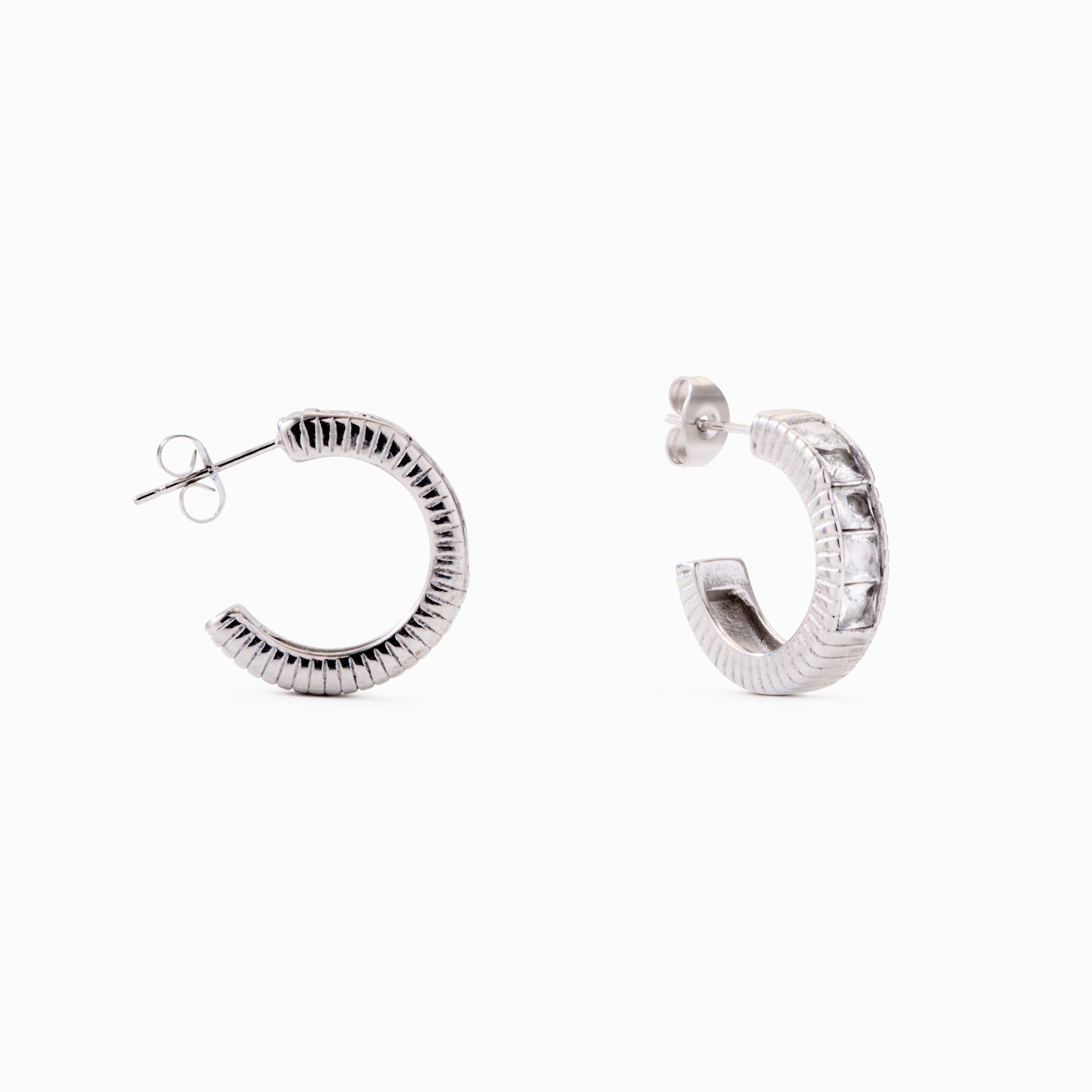 EVERMORE HOOP best gold plated tarnish and water resistant piece by Irish Jewellery brand - Lynott Jewellery