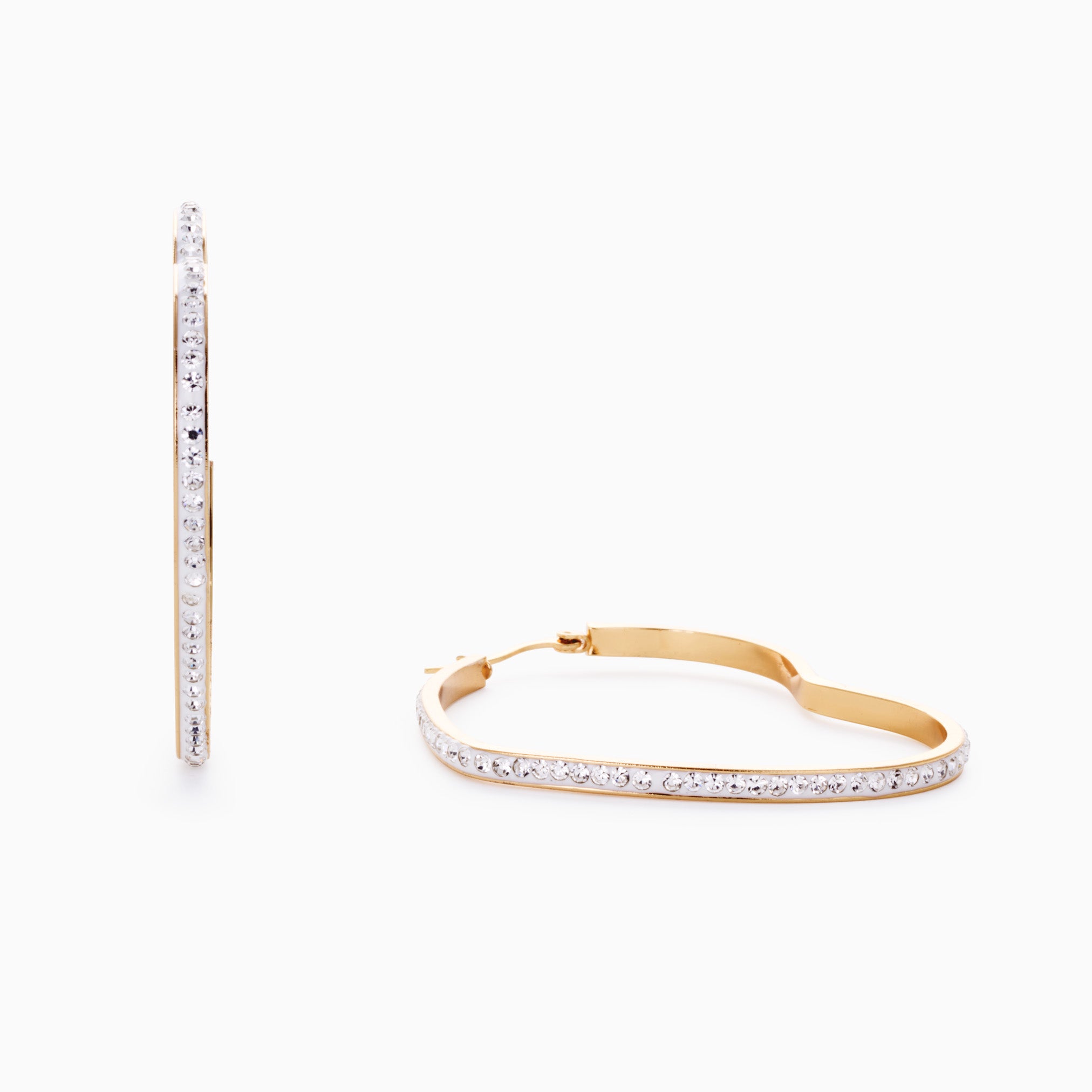 CRYSTAL HEART HOOP