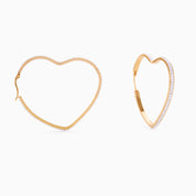 CRYSTAL HEART HOOP