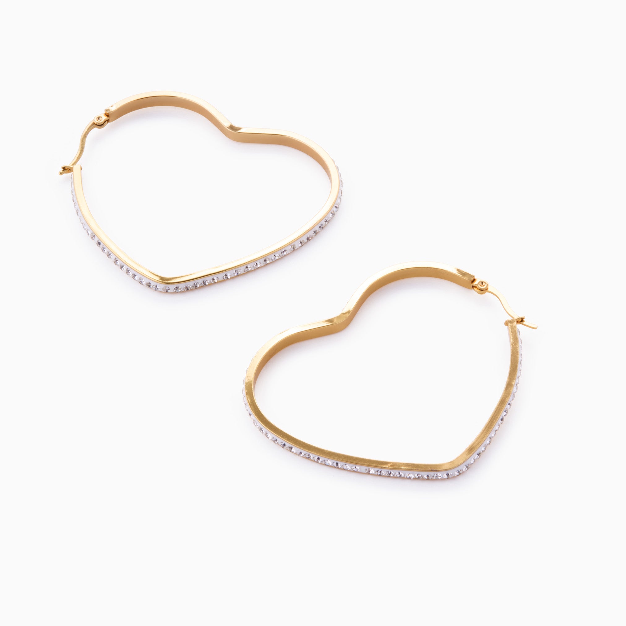 CRYSTAL HEART HOOP