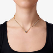 TRUE HEART TENNIS NECKLACE