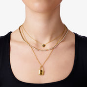 KEY TO MY HEART LAYERED NECKLACE