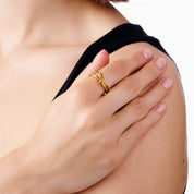 UNBREAKABLE KNOT ADJUSTABLE RING