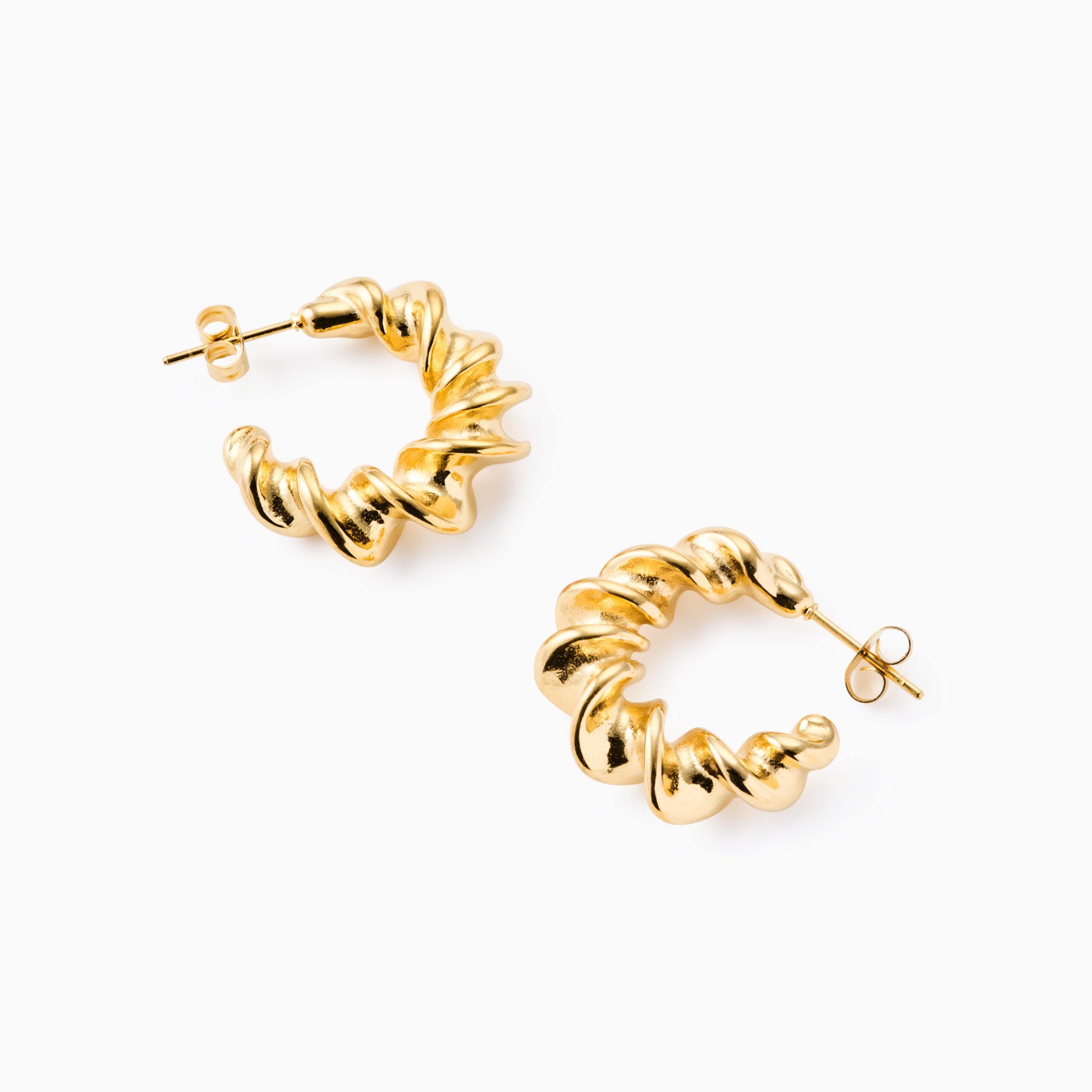LARA TWISTED HOOP