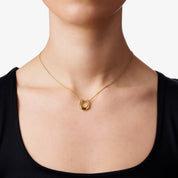 HORSESHOE NECKLACE best gold plated tarnish and water resistant piece by Irish Jewellery brand - Lynott Jewellery
