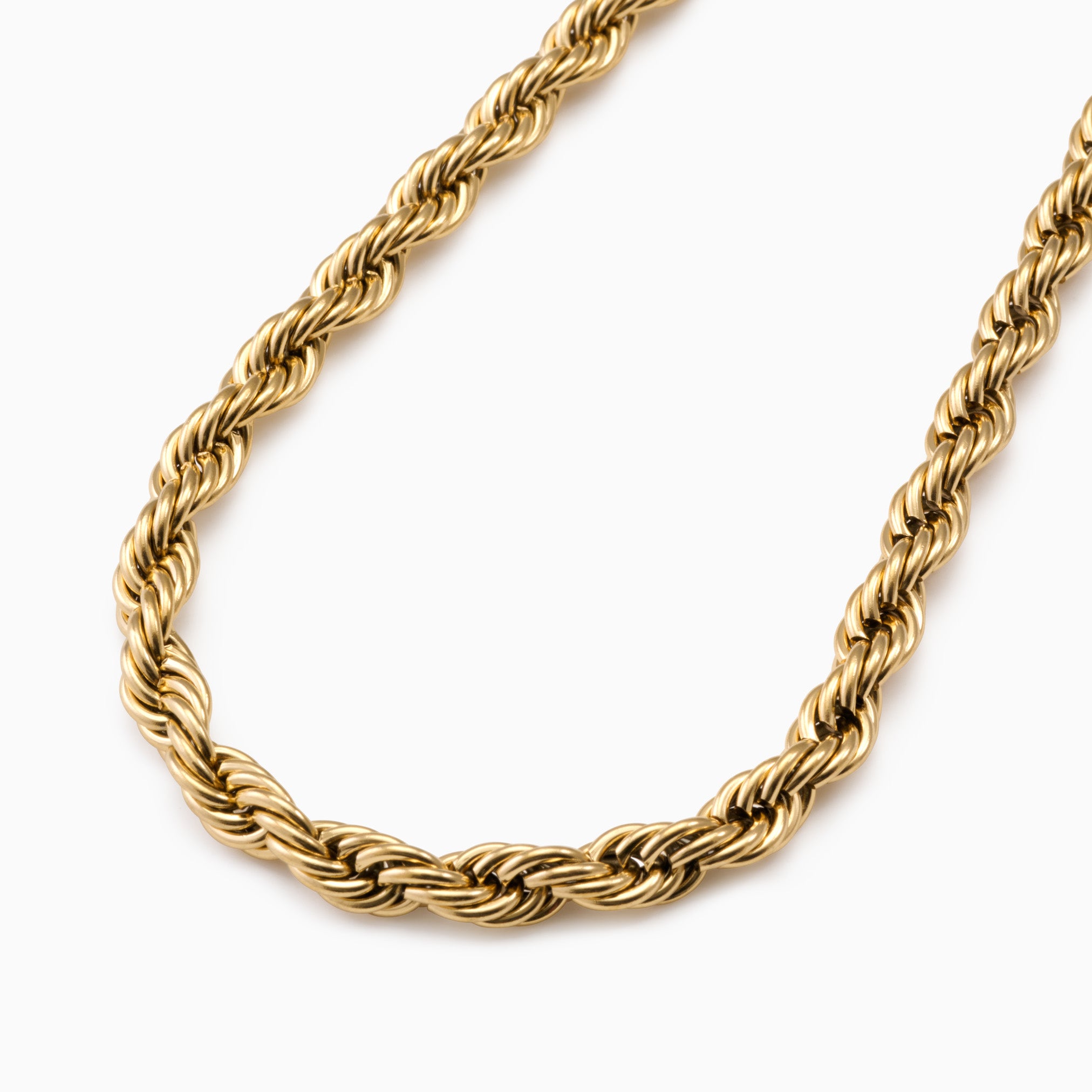 CHUNKY ROPE CHAIN NECKLACE