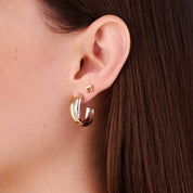 MELODY FLAT BACK INDIVIDUAL STUD