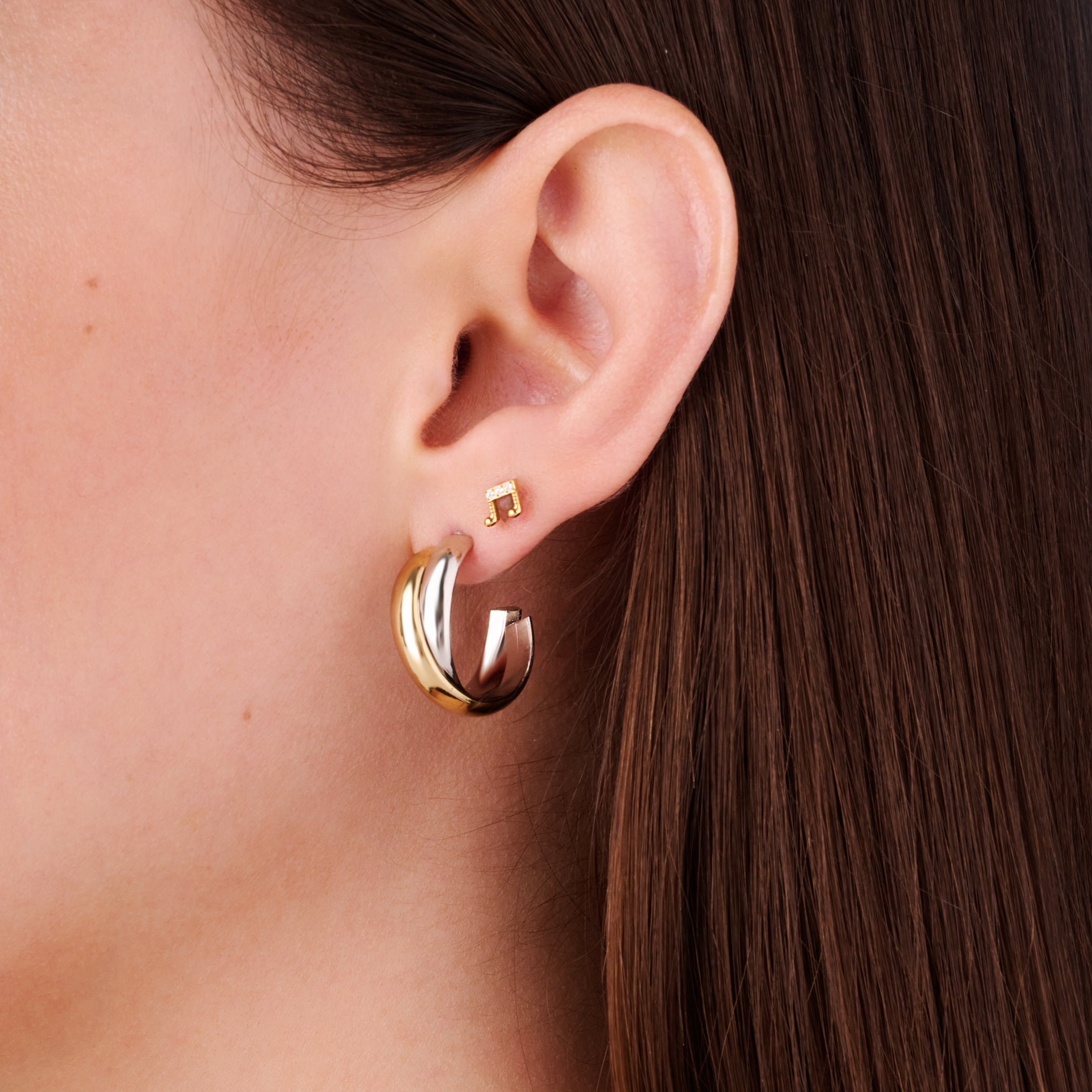 MELODY FLAT BACK INDIVIDUAL STUD