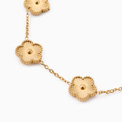 TEXTURED CLOVER BRACELET