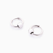 RING HOOP EARRING best gold plated tarnish and water resistant piece by Irish Jewellery brand - Lynott Jewellery