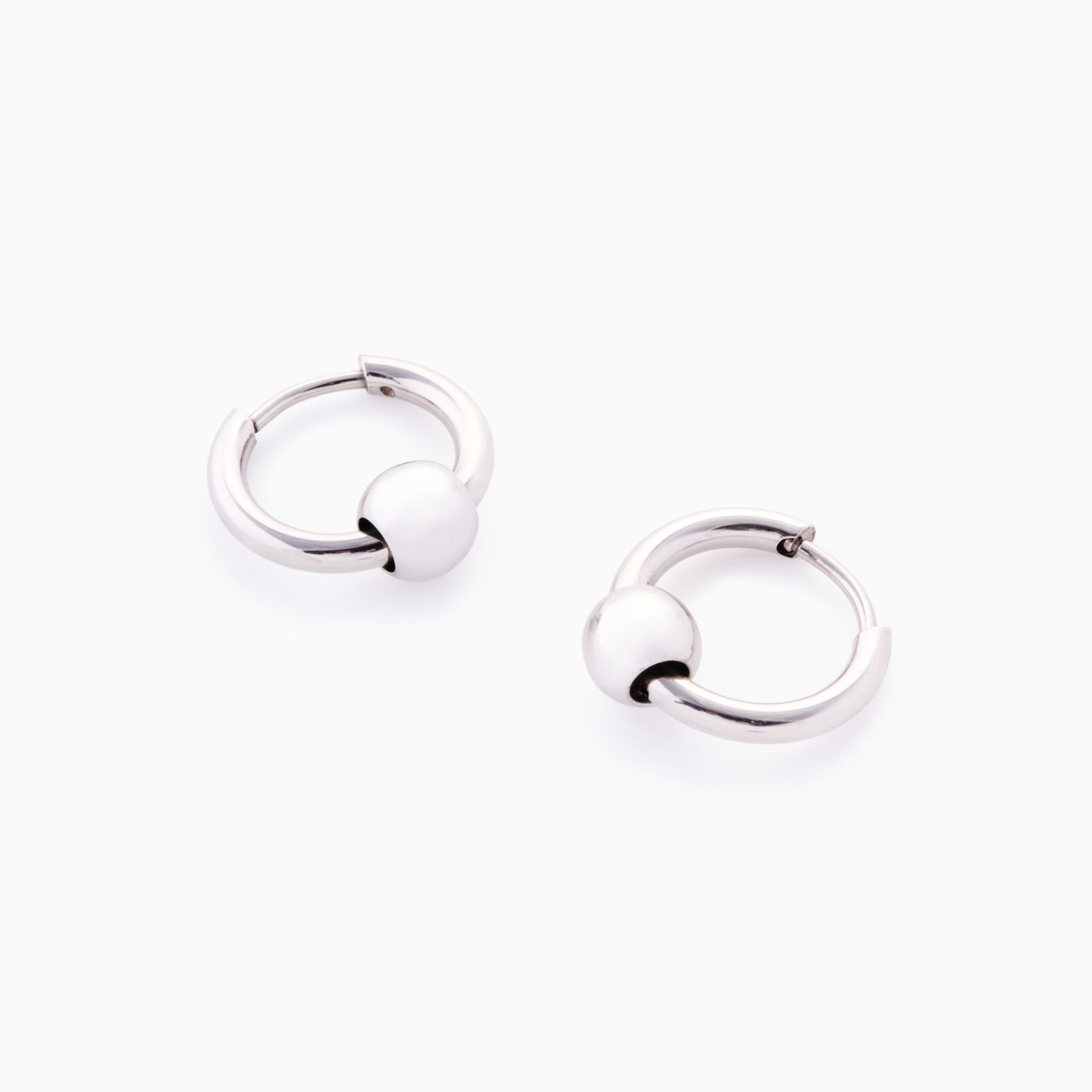 RING HOOP EARRING best gold plated tarnish and water resistant piece by Irish Jewellery brand - Lynott Jewellery