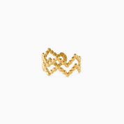 DOUBLE WAVE EAR CUFF