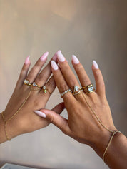 PROMISE ME RING best gold plated tarnish and water resistant piece by Irish Jewellery brand - Lynott Jewellery