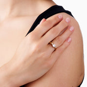 PROMISE ME RING best gold plated tarnish and water resistant piece by Irish Jewellery brand - Lynott Jewellery