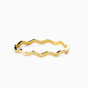 GLITTER WAVE BANGLE