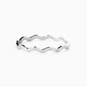 GLITTER WAVE BANGLE