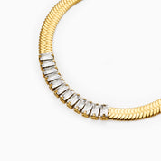 BABYGIRL SPARKLE HERRINGBONE BRACELET