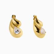TEARDROP SPARKLE EARRING