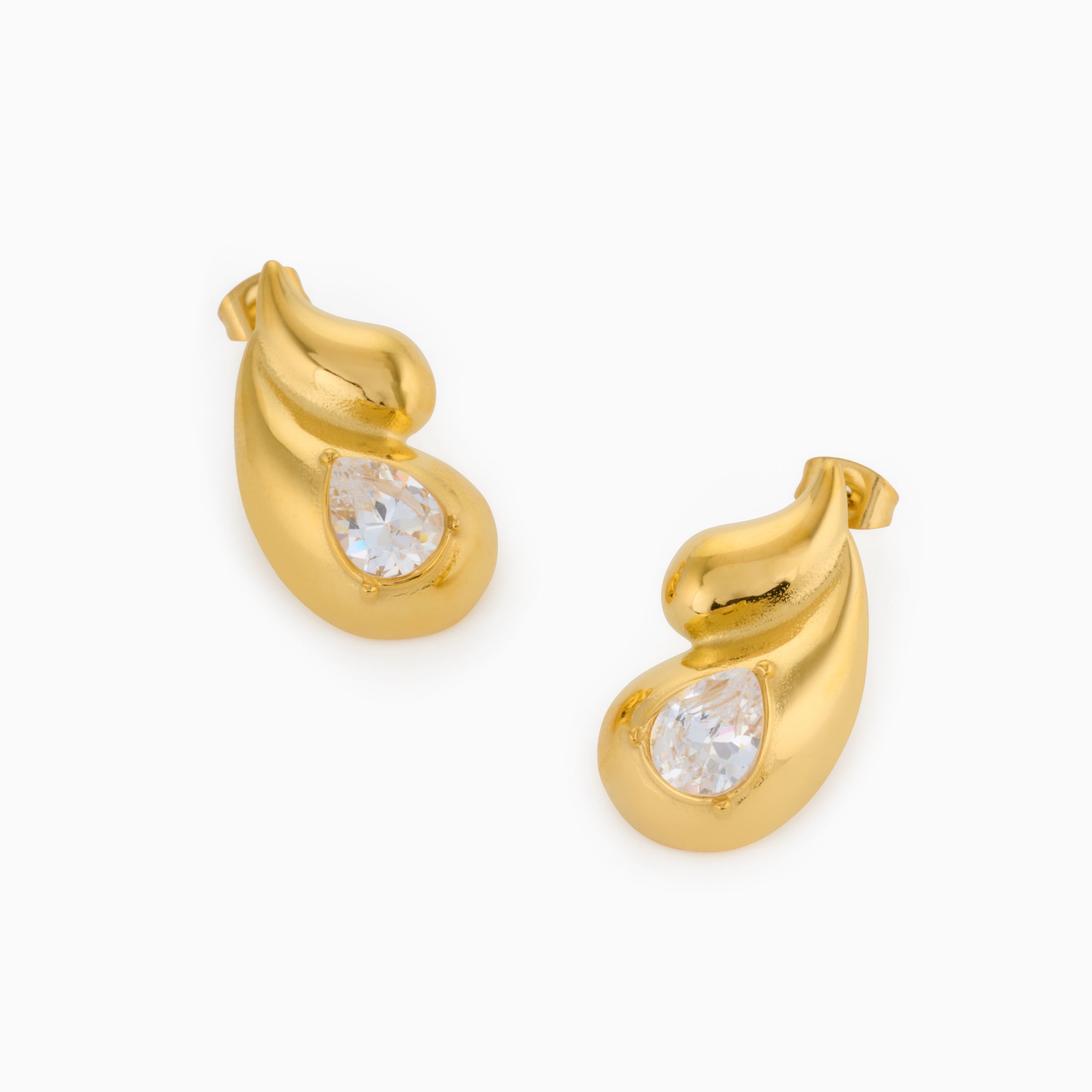 TEARDROP SPARKLE EARRING