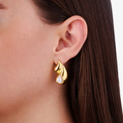 TEARDROP SPARKLE EARRING