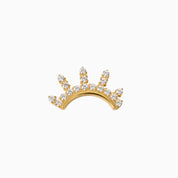SUNBURST FLAT BACK INDIVIDUAL STUD