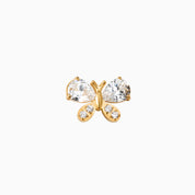 BUTTERFLY FLAT BACK INDIVIDUAL STUD