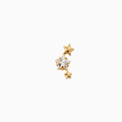 SHOOTING STAR FLAT BACK INDIVIDUAL STUD