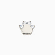 PAW GLOW FLAT BACK INDIVIDUAL STUD