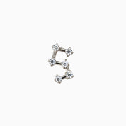 ZODIAC SPARK FLAT BACK INDIVIDUAL STUD