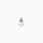 OPAL GLOW FLAT BACK INDIVIDUAL STUD