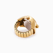 LAUREN X LYNOTT CÉN T-AM É FUNCTIONAL WATCH RING GOLD