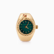 LAUREN X LYNOTT CÉN T-AM É FUNCTIONAL WATCH RING GOLD