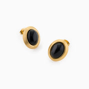 CLEO BLACK STUDS