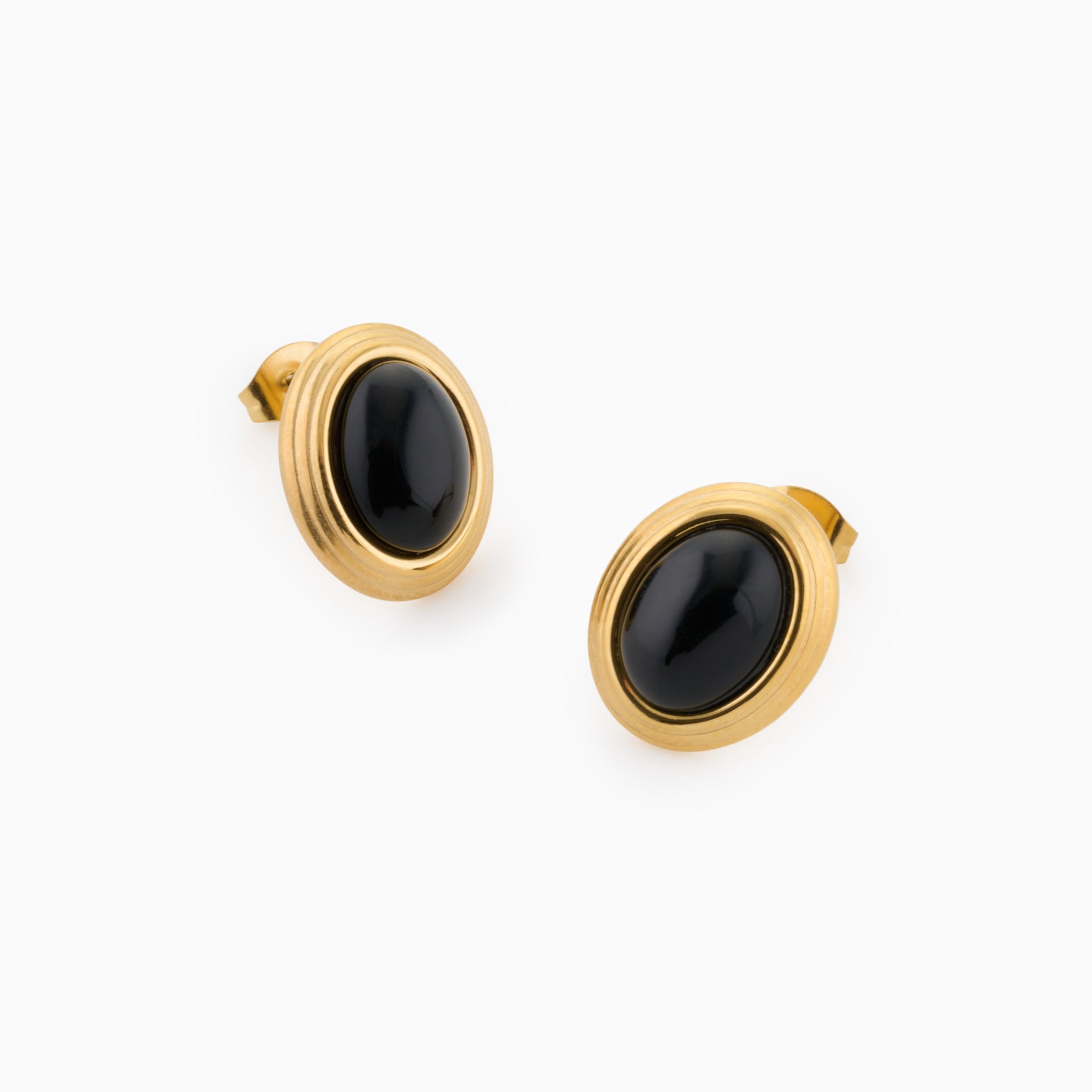CLEO BLACK STUDS