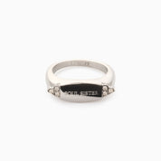 WHISPERING CLOVER ENGRAVABLE RING