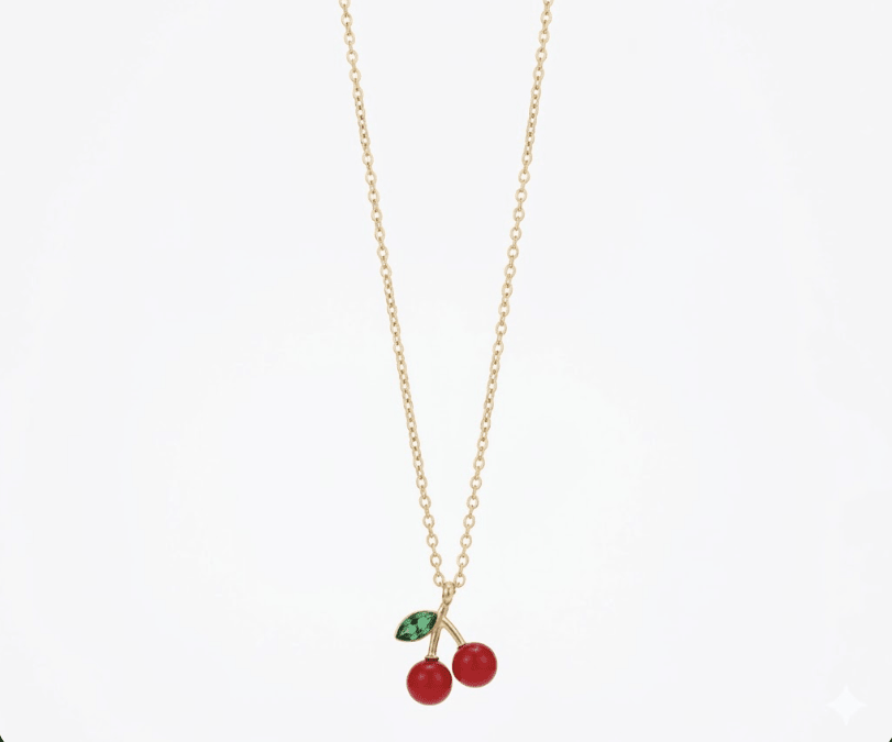 PURE MON CHERIE NECKLACE best gold plated tarnish and water resistant piece by Irish Jewellery brand - Lynott Jewellery