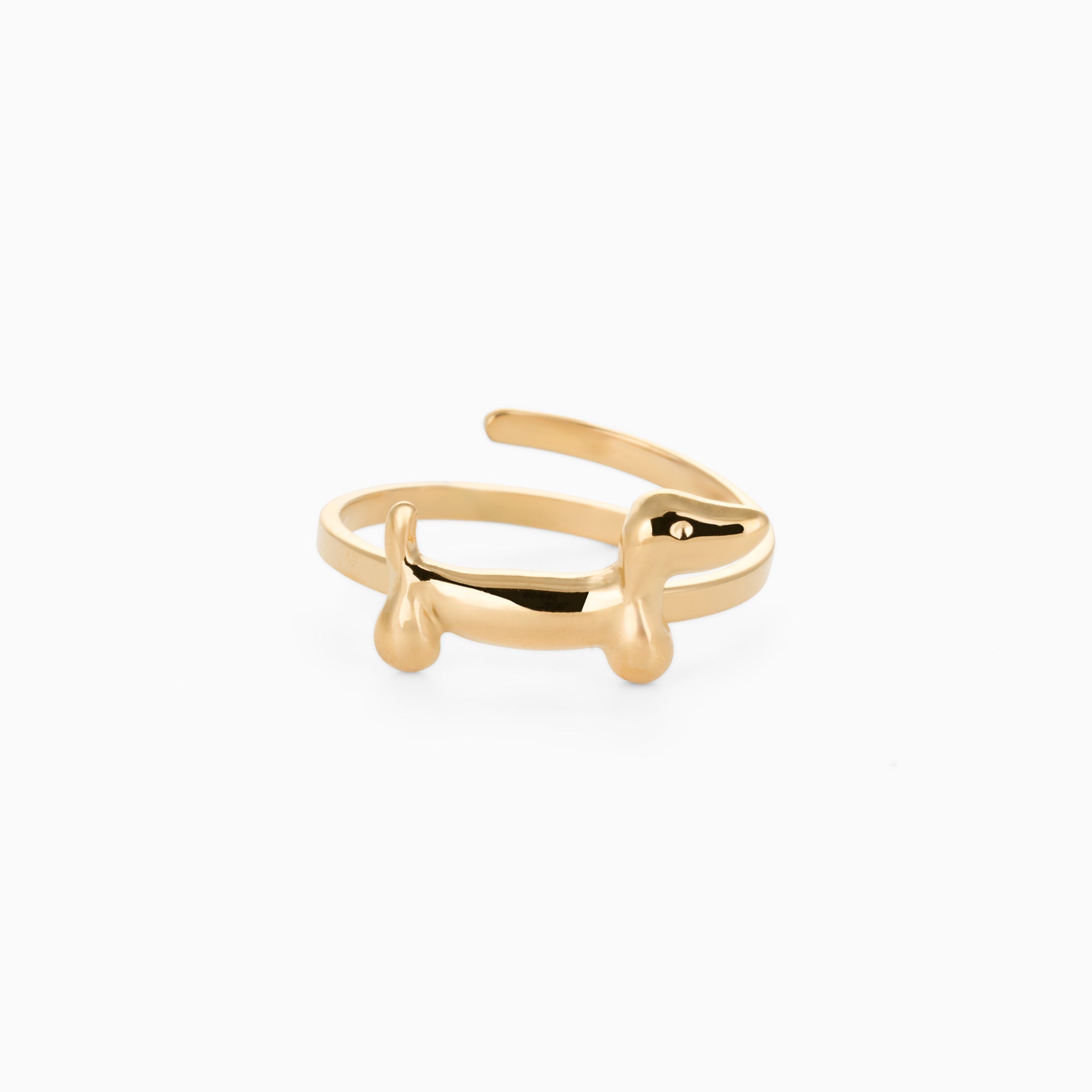 THE SLINKY ADJUSTABLE RING best gold plated tarnish and water resistant piece by Irish Jewellery brand - Lynott Jewellery