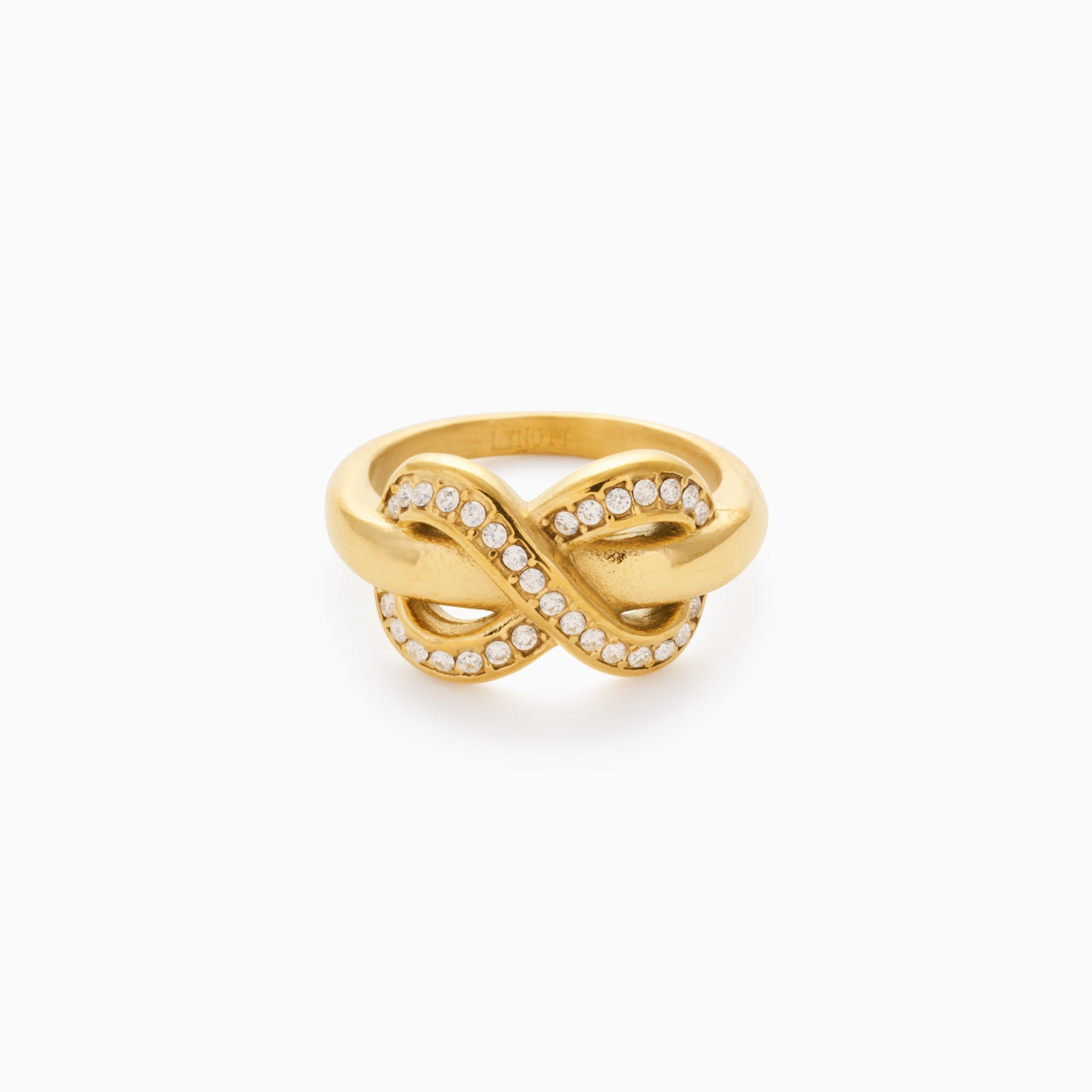 VELVET KISS RING best gold plated tarnish and water resistant piece by Irish Jewellery brand - Lynott Jewellery