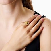 ETERNAL ENGRAVABLE SIGNET RING